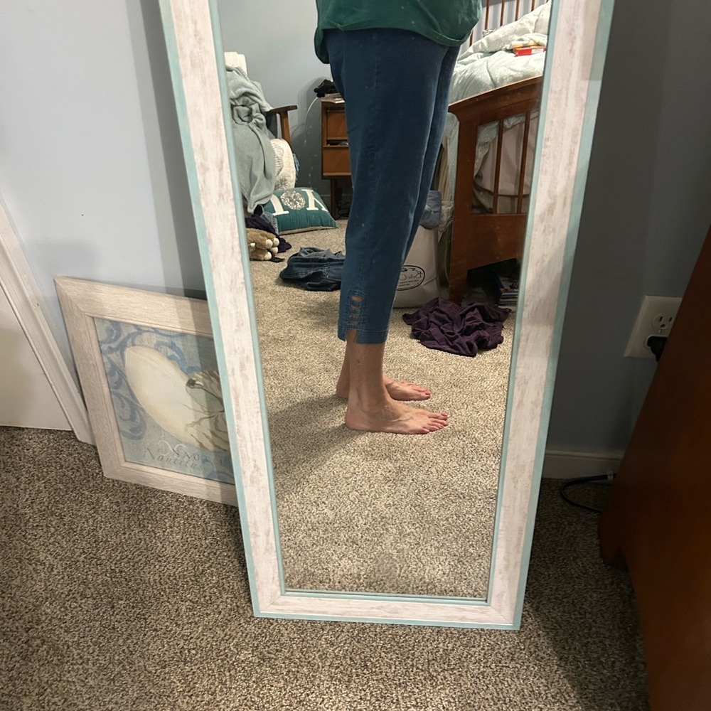 Slimsation By Multiples Blue Cropped Pants